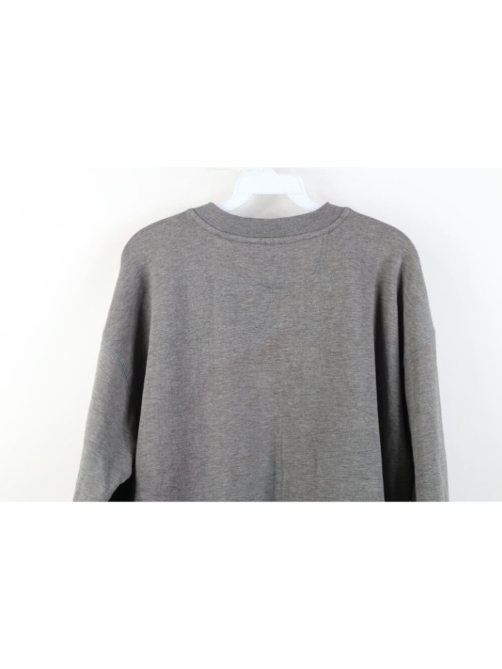 Vintage 90s Disney Womens XL Distressed Winnie the Pooh V-Neck Sweatshirt Gray - Picture 13 of 14